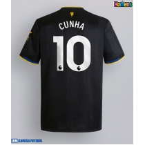 Camisa de Futebol Manchester United Matheus Cunha #10 Equipamento Alternativo 2025-26 Manga Curta